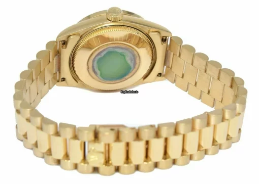 High Quality Fake Rolex Lady-datejust 68278 Automatic Movement 31mm Yellow Gold Case Womens Watch - Image 8