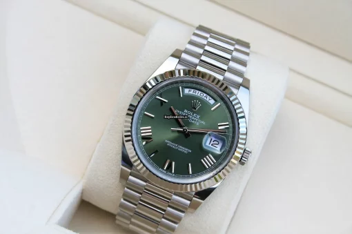 Superb Copies Rolex Day-date 40 228239 Caliber 3255 Automatic Movement 40mm White Gold Case Mens/unisex Watch - Image 7