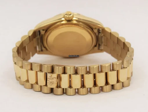 Luxury Fake Rolex Day-date 36 18038 Automatic Movement 36mm Yellow Gold Case Watch - Image 7