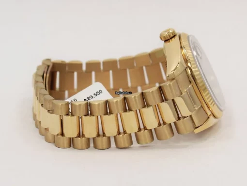 Luxury Fake Rolex Day-date 36 18038 Automatic Movement 36mm Yellow Gold Case Watch - Image 8