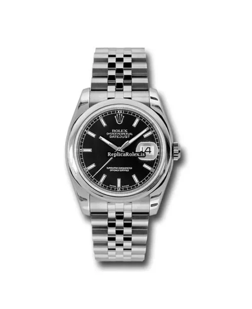 Well Made Replica Rolex Datejust 116200 Caliber 3135 Automatic Movement 36mm Steel Case Mens/unisex Watch