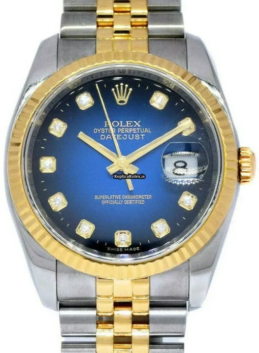 Well Made Replica Rolex Datejust 116233 Automatic Movement 36mm Steel Case Watch