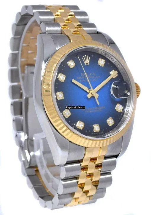 Well Made Replica Rolex Datejust 116233 Automatic Movement 36mm Steel Case Watch - Image 4