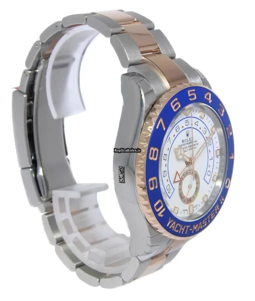 1:1 Replica Rolex Yacht-master II 116681 Automatic Movement 44mm Gold/steel Case Watch - Image 7
