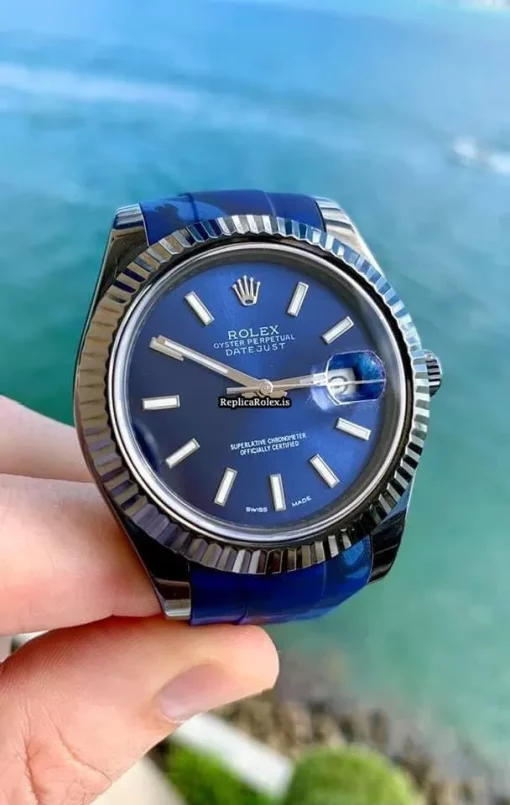 Nice Knockoff Rolex Datejust II 116334 Caliber 3136 Automatic Movement 41mm Steel Case Mens/unisex Watch
