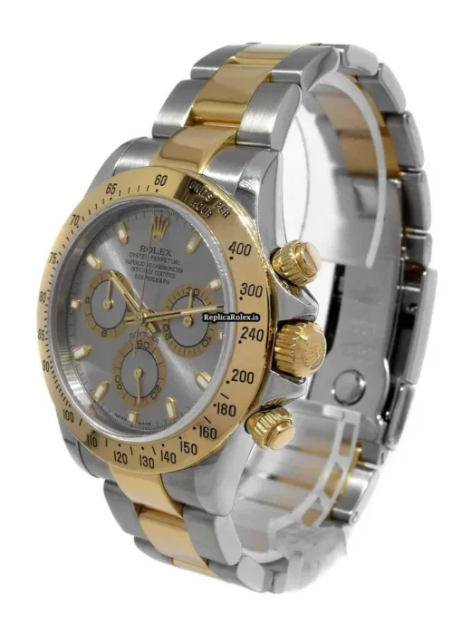 Amazing Replica Rolex Daytona 116523 Automatic Movement 40mm Gold/steel Case Watch - Image 3
