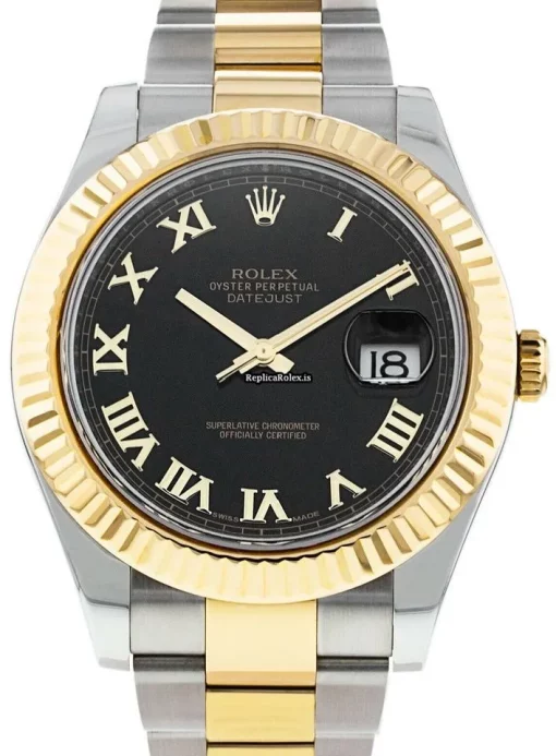 Defect Replica Rolex Datejust II 116333 Automatic Movement 41mm Steel Case Mens/unisex Watch - Image 10