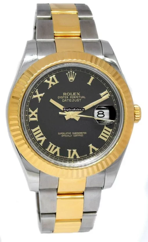 Defect Replica Rolex Datejust II 116333 Automatic Movement 41mm Steel Case Mens/unisex Watch - Image 2