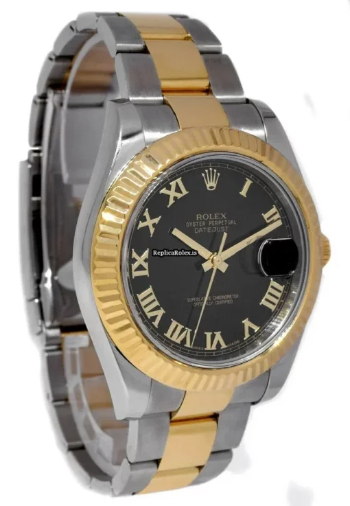 Defect Replica Rolex Datejust II 116333 Automatic Movement 41mm Steel Case Mens/unisex Watch - Image 6