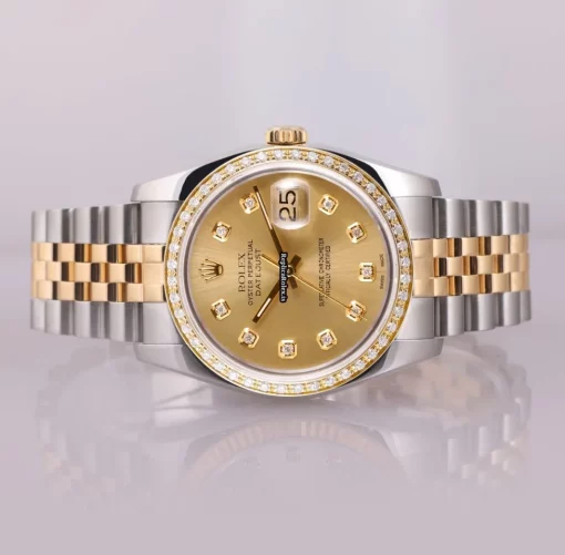Ideal Replica Rolex Datejust 116233 Automatic Movement 36mm Steel Case Mens/unisex Watch - Image 2