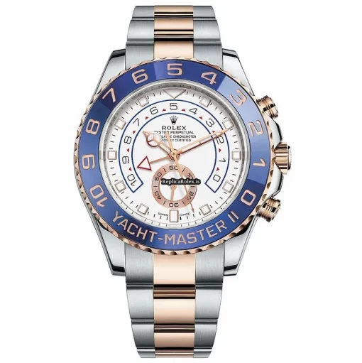 Popular Replica Rolex Yacht-master II 116681 Caliber 4161 Automatic Movement 44mm Gold/steel Case Mens/unisex Watch