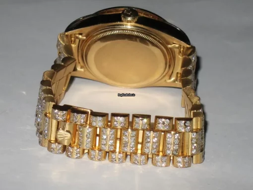 Appealing Replica Rolex Day-date Self Winding Automatic 36mm Yellow Gold Case Mens/unisex Watch - Image 8