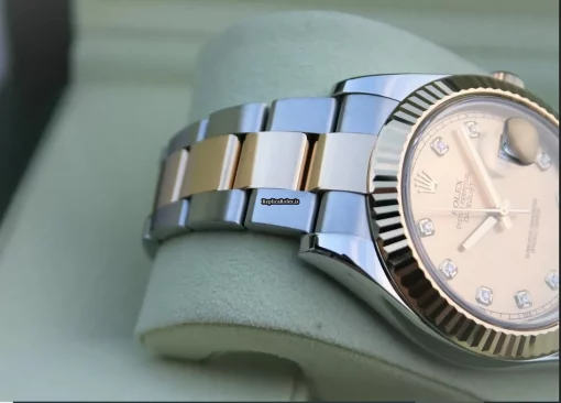 Exquisite Fake Rolex Datejust II 116333 Caliber 3136 Automatic Movement 41mm Gold/steel Case Mens/unisex Watch - Image 3