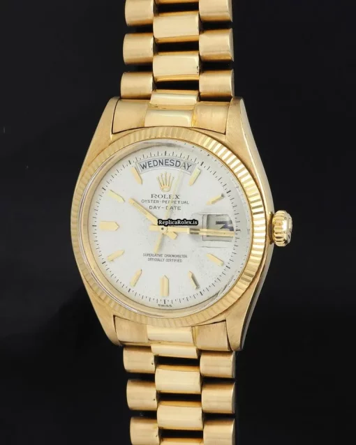 Wholesale Imitation Rolex Day-date 36 1803 Automatic Movement 36mm Yellow Gold Case Mens/unisex Watch - Image 3