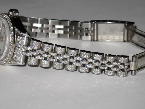 Offering Replica Rolex Datejust Self Winding Automatic 26mm Steel Case Womens Watch - Image 6
