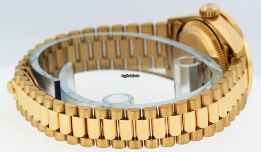 Wonderful Knockoff Rolex Lady-datejust 69178 Caliber 2135 Automatic Movement 26mm Yellow Gold Case Womens Watch - Image 3