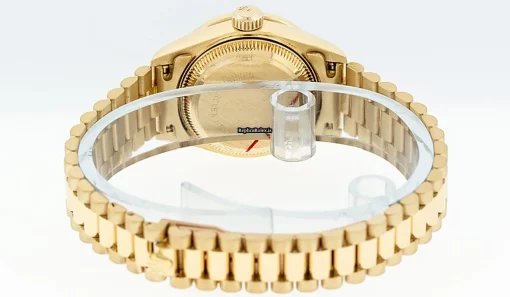 Wonderful Knockoff Rolex Lady-datejust 69178 Caliber 2135 Automatic Movement 26mm Yellow Gold Case Womens Watch - Image 5