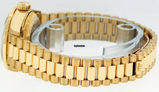 Wonderful Knockoff Rolex Lady-datejust 69178 Caliber 2135 Automatic Movement 26mm Yellow Gold Case Womens Watch - Image 6