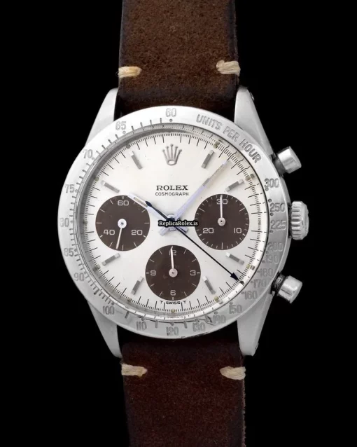 Ideal Replica Rolex Daytona 6239 Manual Winding Movement 37mm Steel Case Mens/unisex Watch