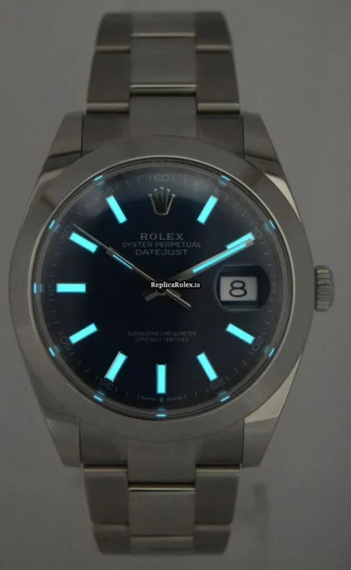 Distinctive Knockoff Rolex Datejust 126300 Automatic Movement 41mm Steel Case Mens/unisex Watch - Image 11