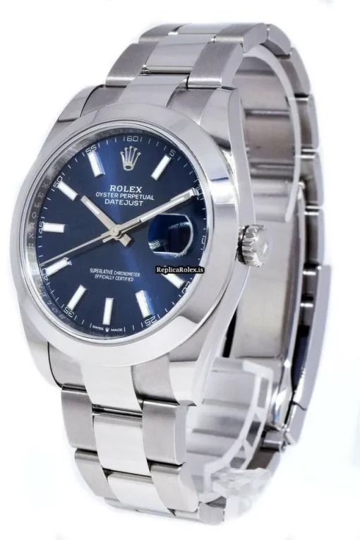 Distinctive Knockoff Rolex Datejust 126300 Automatic Movement 41mm Steel Case Mens/unisex Watch - Image 3