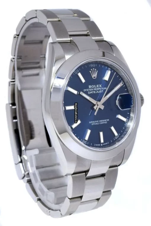 Distinctive Knockoff Rolex Datejust 126300 Automatic Movement 41mm Steel Case Mens/unisex Watch - Image 6
