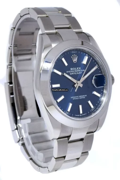 Distinctive Knockoff Rolex Datejust 126300 Automatic Movement 41mm Steel Case Mens/unisex Watch - Image 9