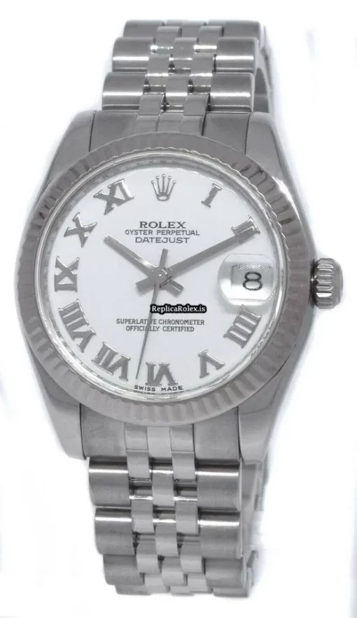 Terrific Replica Rolex Lady-datejust 178274 Automatic Movement 31mm Steel Case Womens Watch - Image 12