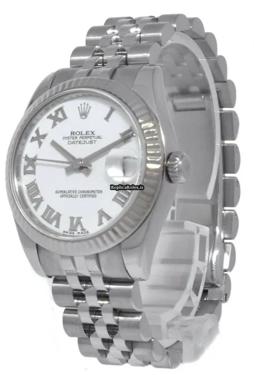 Terrific Replica Rolex Lady-datejust 178274 Automatic Movement 31mm Steel Case Womens Watch - Image 3