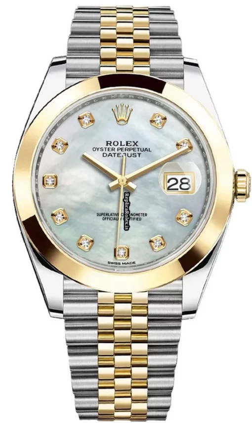 Excellent Fake Rolex Datejust 126303 Caliber 3235 Automatic Movement 41mm Gold/steel Case Mens/unisex Watch