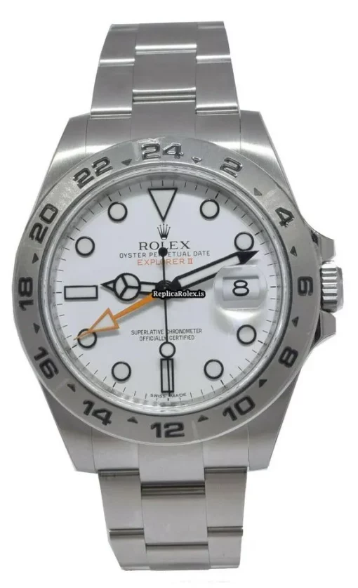 High Quality Fake Rolex Explorer II 216570 Automatic Movement 42mm Steel Case Mens/unisex Watch - Image 2