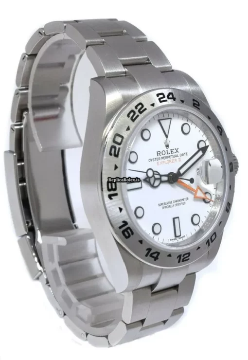 High Quality Fake Rolex Explorer II 216570 Automatic Movement 42mm Steel Case Mens/unisex Watch - Image 4