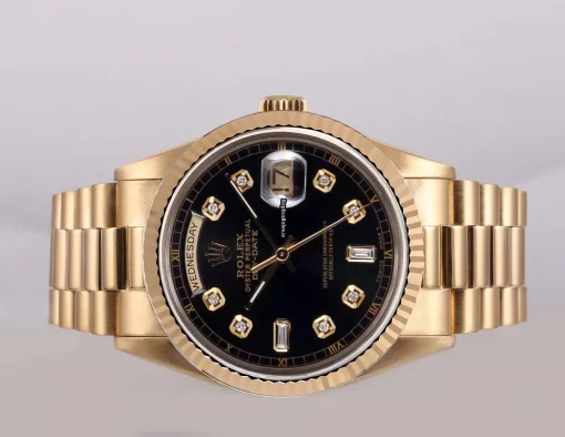 Nice Replica Rolex Day-date 36 18238 Automatic Movement 36mm Yellow Gold Case Mens/unisex Watch - Image 3