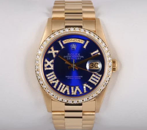 Terrific Replica Rolex Day-date 36 18038 Automatic Movement 36mm Yellow Gold Case Mens/unisex Watch - Image 2