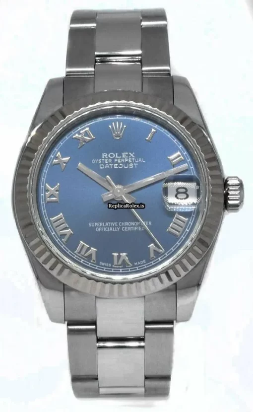 Lovely Replica Rolex Lady-datejust 178274 Automatic Movement 31mm Steel Case Womens Watch - Image 10