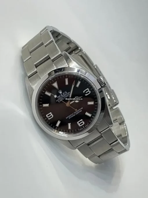 Design Fake Rolex Explorer 114270 Caliber 3130 Automatic Movement 36mm Steel Case Mens/unisex Watch