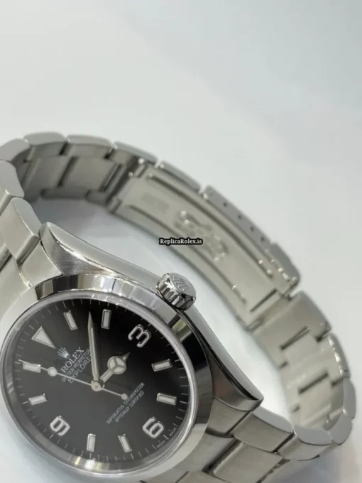 Design Fake Rolex Explorer 114270 Caliber 3130 Automatic Movement 36mm Steel Case Mens/unisex Watch - Image 2