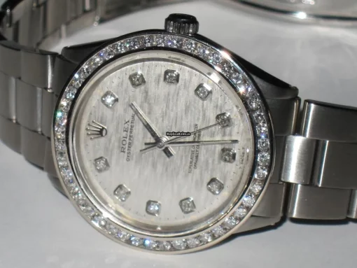 Durable Replica Rolex Oyster Perpetual Date Self Winding Automatic 34mm Steel Case Mens/unisex Watch
