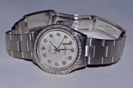 Durable Replica Rolex Oyster Perpetual Date Self Winding Automatic 34mm Steel Case Mens/unisex Watch - Image 4
