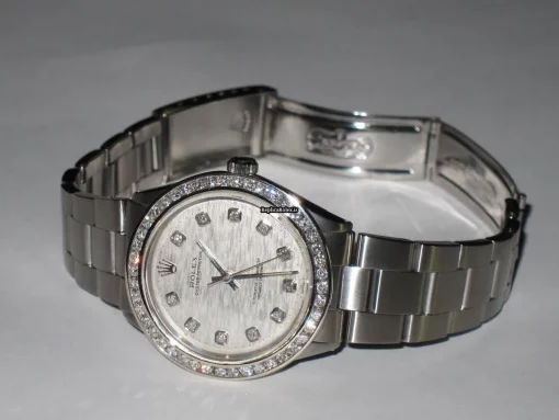 Durable Replica Rolex Oyster Perpetual Date Self Winding Automatic 34mm Steel Case Mens/unisex Watch - Image 5