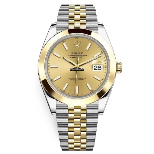Attractive Replica Rolex Datejust 126303 Caliber 3235 Automatic Movement 41mm Gold/steel Case Mens/unisex Watch