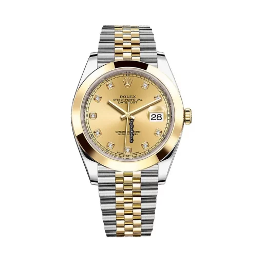 Swiss Replica Rolex Datejust 126303 Caliber 3235 Automatic Movement 41mm Gold/steel Case Mens/unisex Watch