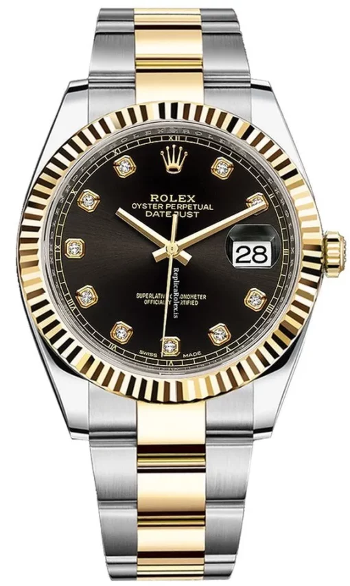 Offering Replica Rolex Datejust 126333 Caliber 3235 Automatic Movement 41mm Gold/steel Case Mens/unisex Watch