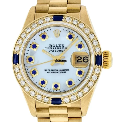 Best Replica Rolex Lady-datejust 69178 Caliber 2135 Automatic Movement 26mm Yellow Gold Case Womens Watch