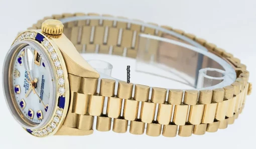 Best Replica Rolex Lady-datejust 69178 Caliber 2135 Automatic Movement 26mm Yellow Gold Case Womens Watch - Image 9