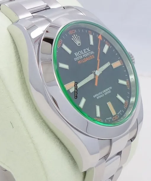 Superb Replicas Rolex Milgauss 116400 Automatic Movement 40mm Steel Case Watch - Image 5