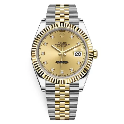 1:1 Clone Rolex Datejust 126333 Caliber 3235 Automatic Movement 41mm Gold/steel Case Mens/unisex Watch