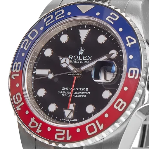 Cheap Replica Rolex Gmt-master II 116719blro Caliber 3285 Automatic Movement 40mm White Gold Case Mens/unisex Watch - Image 3