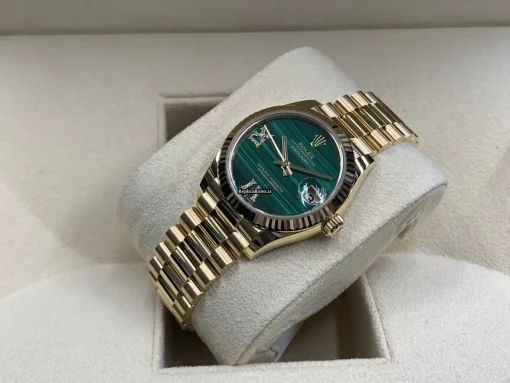 Superior Fakes Rolex Lady-datejust Caliber 2236 Automatic Movement 31mm Yellow Gold Case Womens Watch - Image 2
