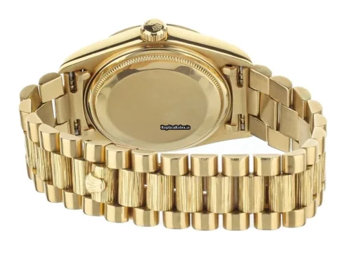 Unique Fake Rolex Day-date 36 18078 Automatic Movement 36mm Yellow Gold Case Mens/unisex Watch - Image 3